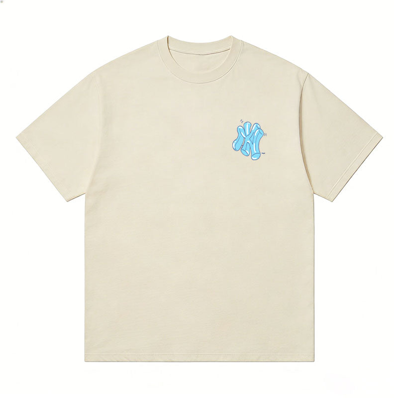 MLB Kaos Logo Seri Huruf, Unisex '"COD '" M-223 Ada 3 Pilihan Warna