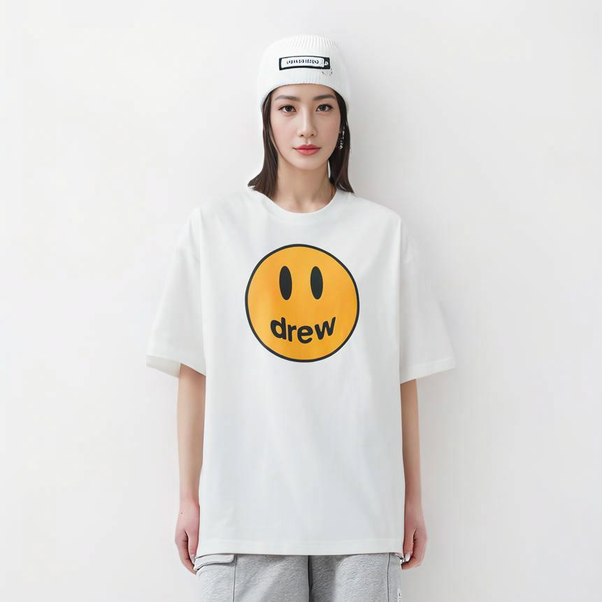 DREW Kaos Logo Seri Huruf, Unisex, COD '"    '"  DREW-2