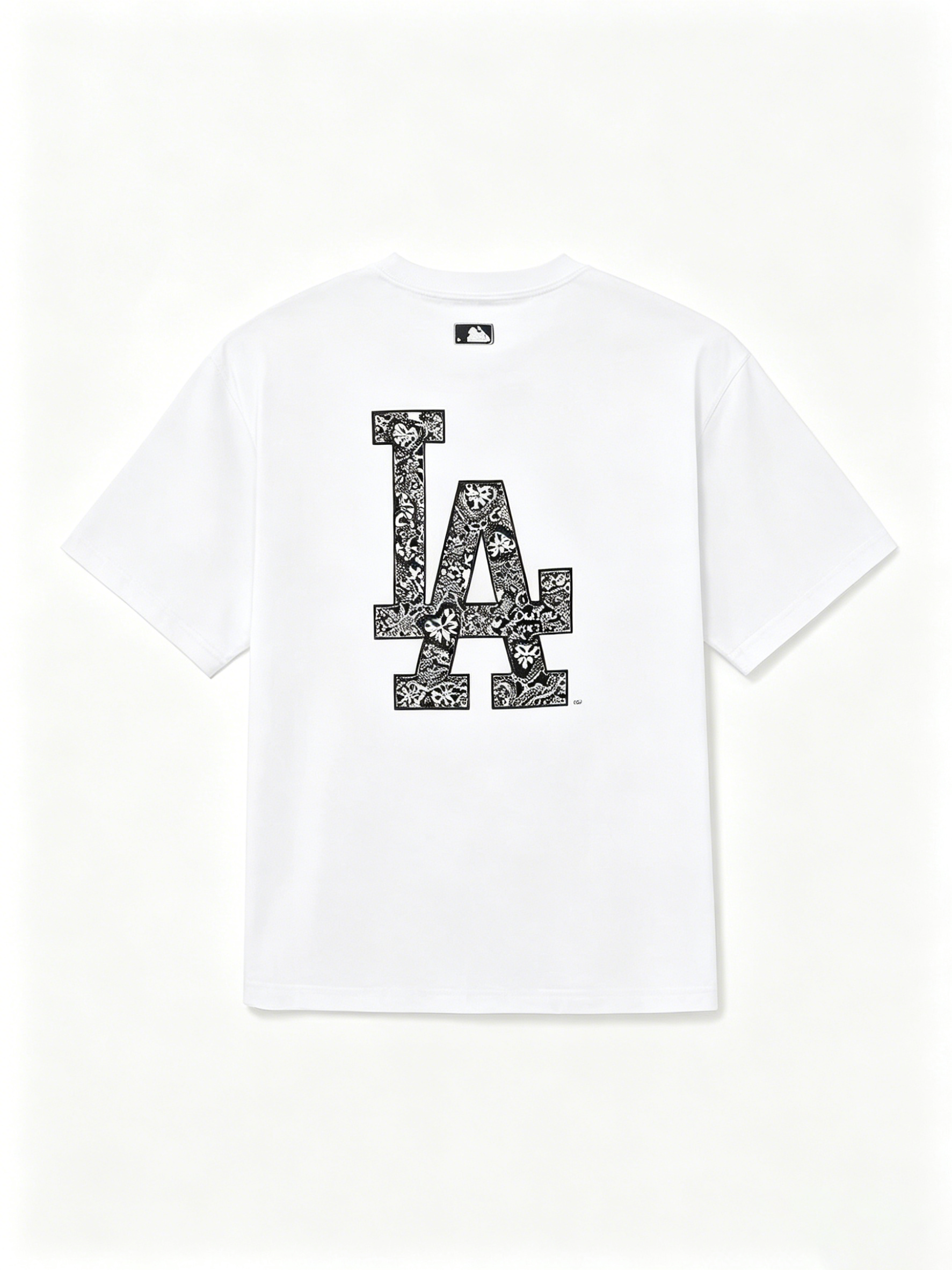 MLB Kaos Logo Seri Huruf, Unisex '"COD '" M-242 Ada 2 Pilihan Warna