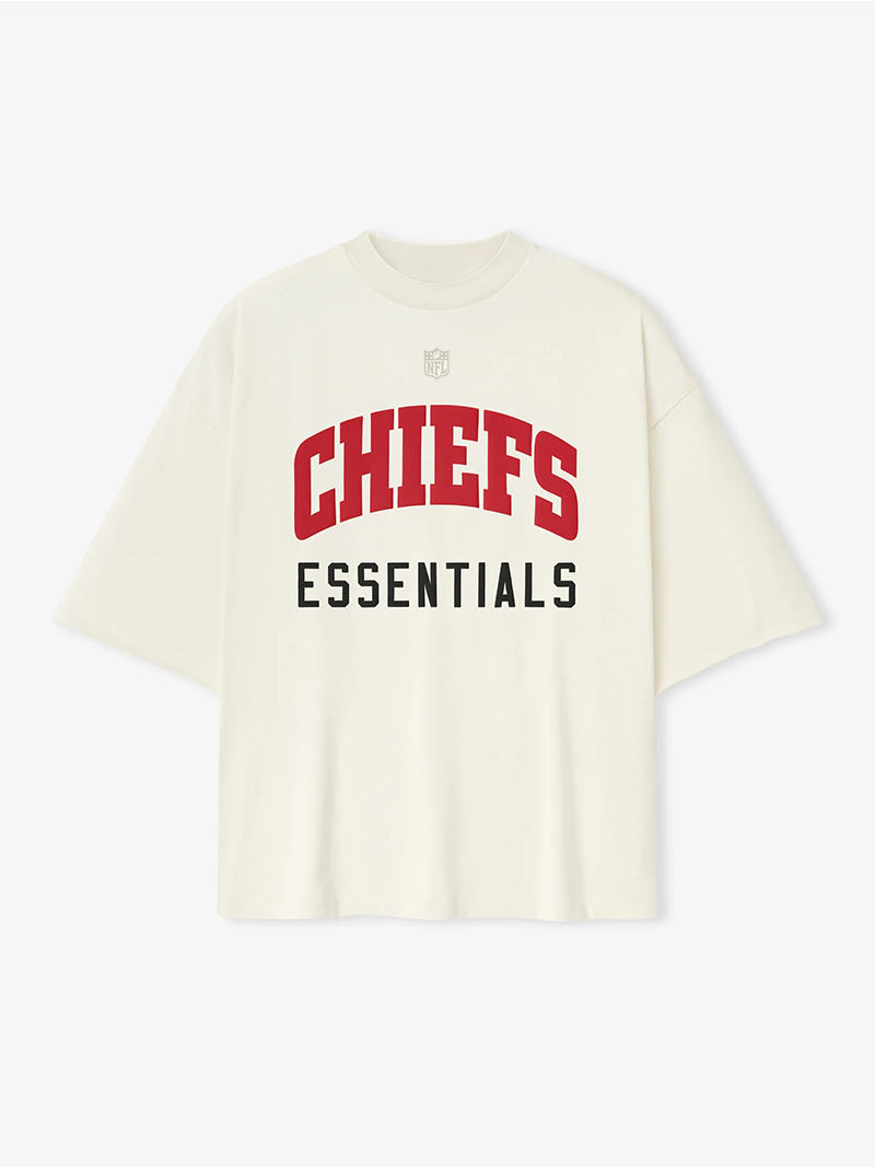 FEAR OF GOD Essentials Kaos Logo Seri Huruf, Unisex '"COD '"  FOG - 9