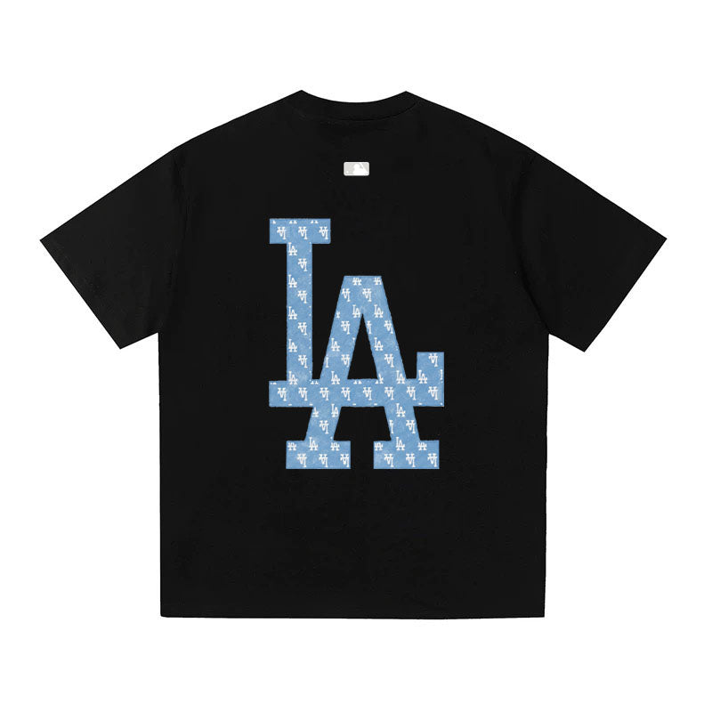 MLB Kaos Logo Seri Huruf, Unisex '"COD '" M-214 Ada 3 Pilihan Warna