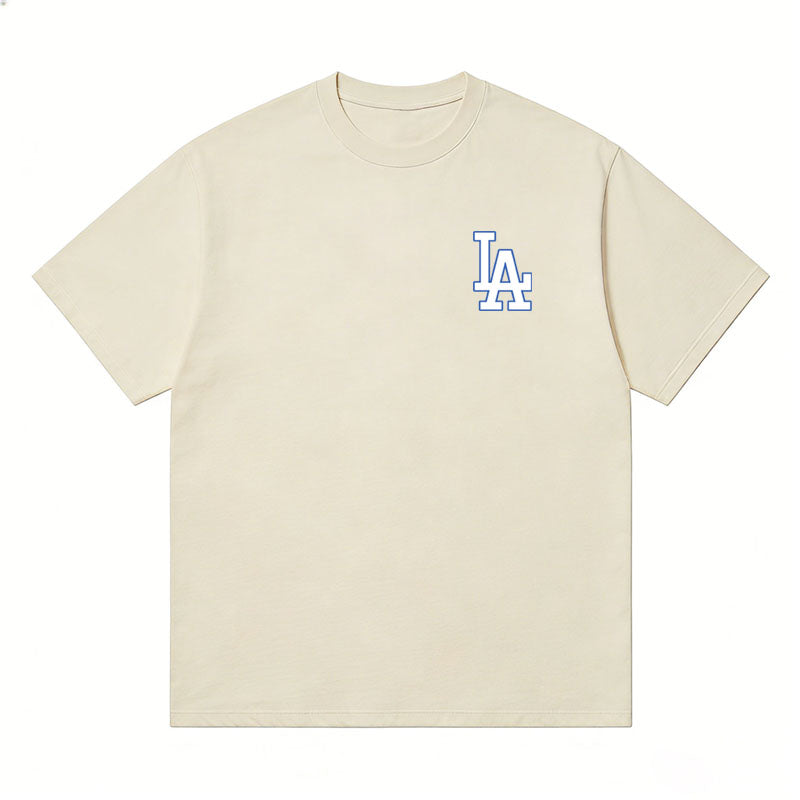 MLB Kaos Logo Seri Huruf, Unisex '"COD '" M-217 Ada 3 Pilihan Warna