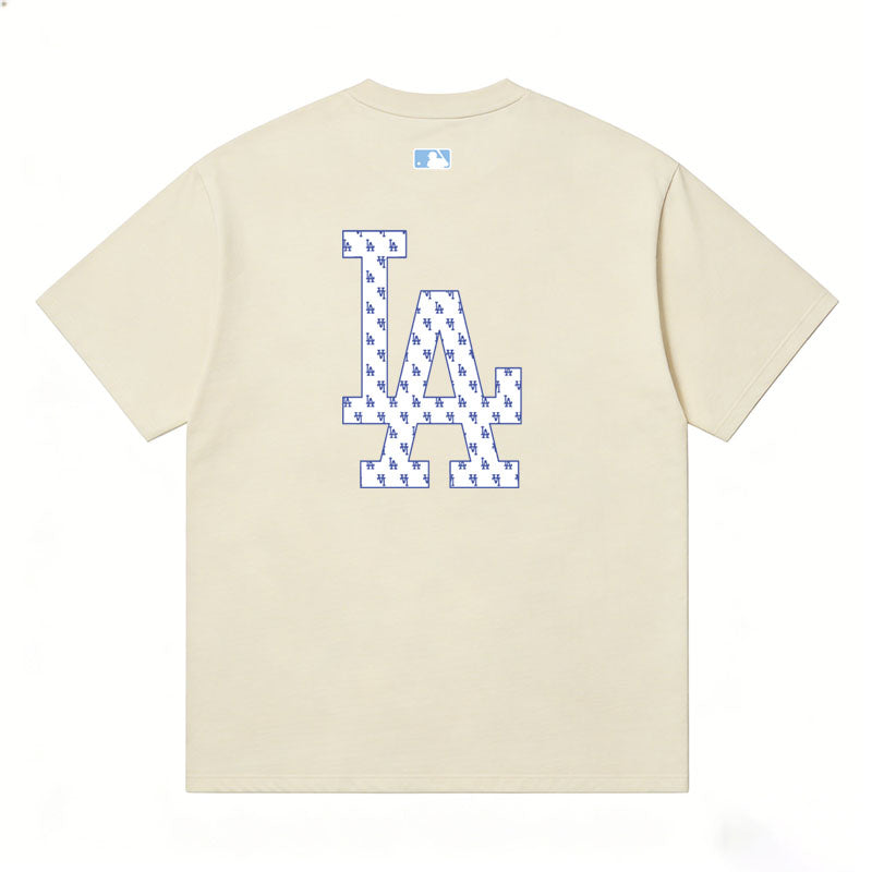 MLB Kaos Logo Seri Huruf, Unisex '"COD '" M-217 Ada 3 Pilihan Warna