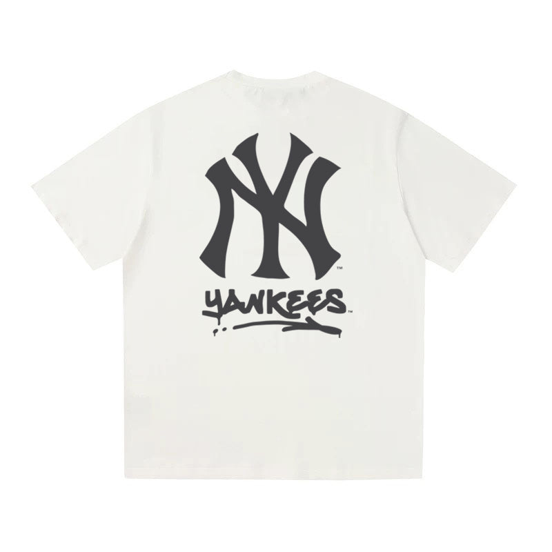 MLB Kaos Logo Seri Huruf, Unisex '"COD '" M-219 Ada 3 Pilihan Warna