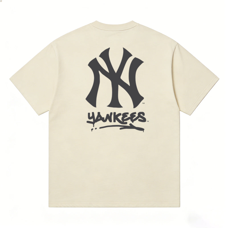 MLB Kaos Logo Seri Huruf, Unisex '"COD '" M-219 Ada 3 Pilihan Warna