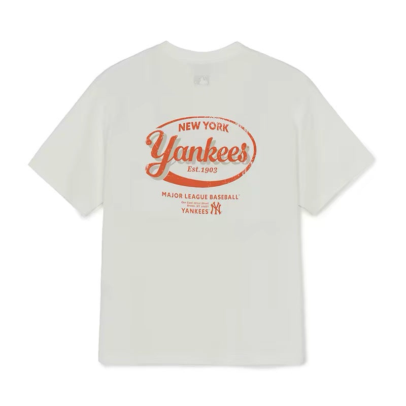 MLB Kaos Logo Seri Huruf, Unisex '"COD '" M-235 Ada 2 Pilihan Warna
