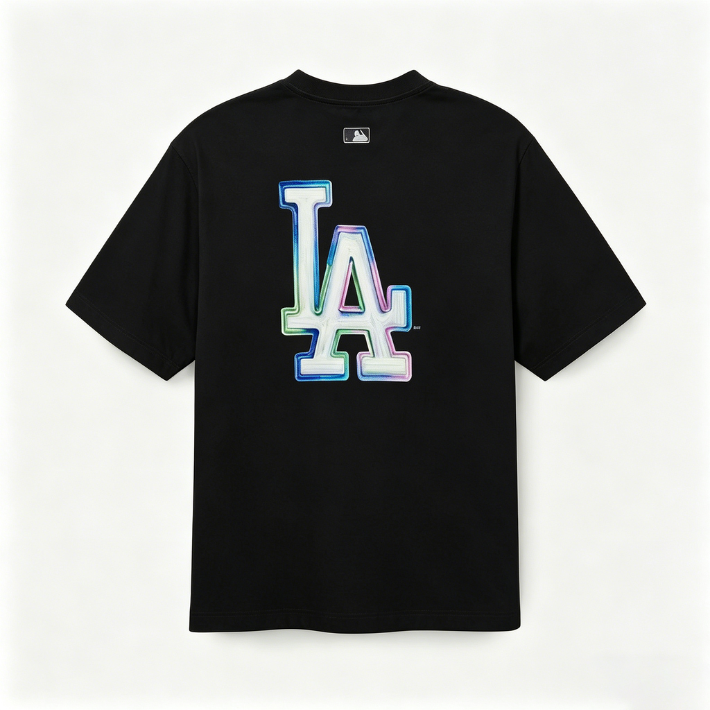 MLB Kaos Logo Seri Huruf, Unisex '"COD '" M-244 Ada 2 Pilihan Warna