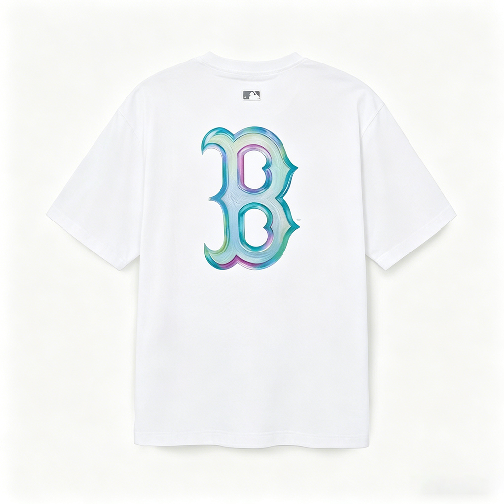 MLB Kaos Logo Seri Huruf, Unisex '"COD '" M-243 Ada 2 Pilihan Warna