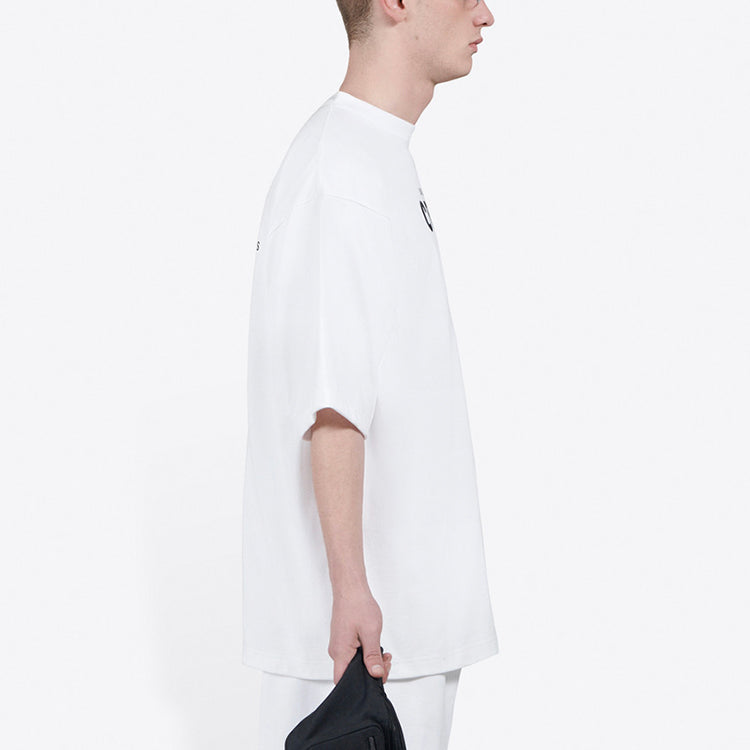 Kaos Pendek Balenciaga dengan Motif Gambar/Cetak, Cocok untuk Pria dan Wanita -BL-40