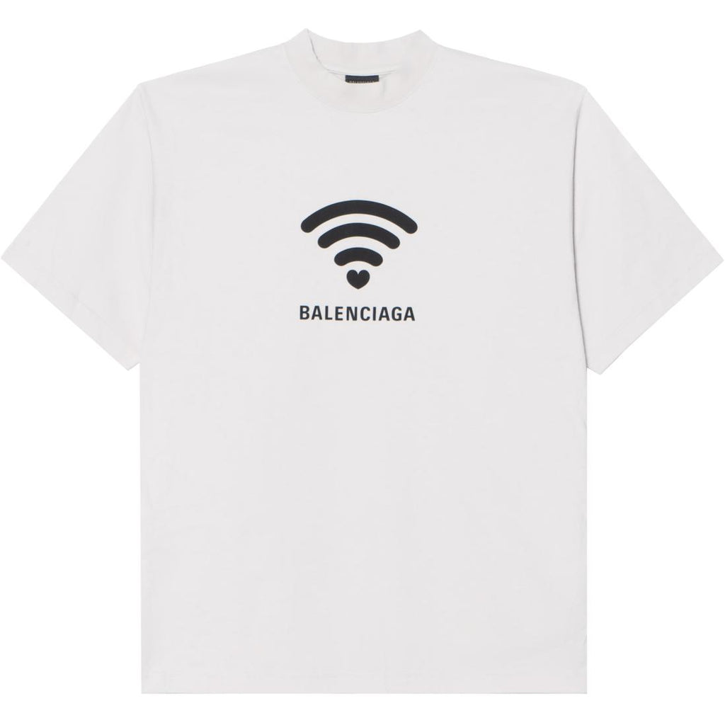 Kaos Pendek Balenciaga dengan Motif Gambar/Cetak, Cocok untuk Pria dan Wanita -BL-25
