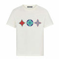LV Kaos Logo Seri Huruf, Unisex, COD '-L-01