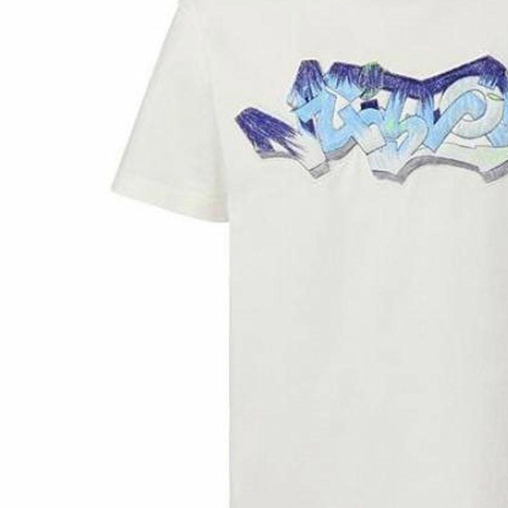 LV Kaos Logo Seri Huruf, Unisex, COD '-L-11