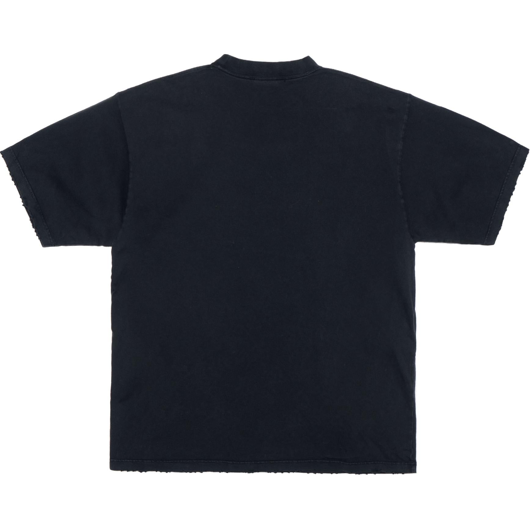 Kaos Pendek Balenciaga dengan Motif Gambar/Cetak, Cocok untuk Pria dan Wanita -BL-28