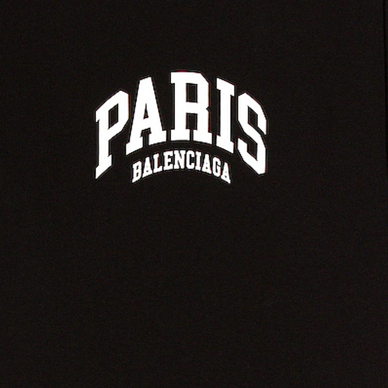 Kaos Pendek Balenciaga dengan Motif Gambar/Cetak, Cocok untuk Pria dan Wanita -BL-34