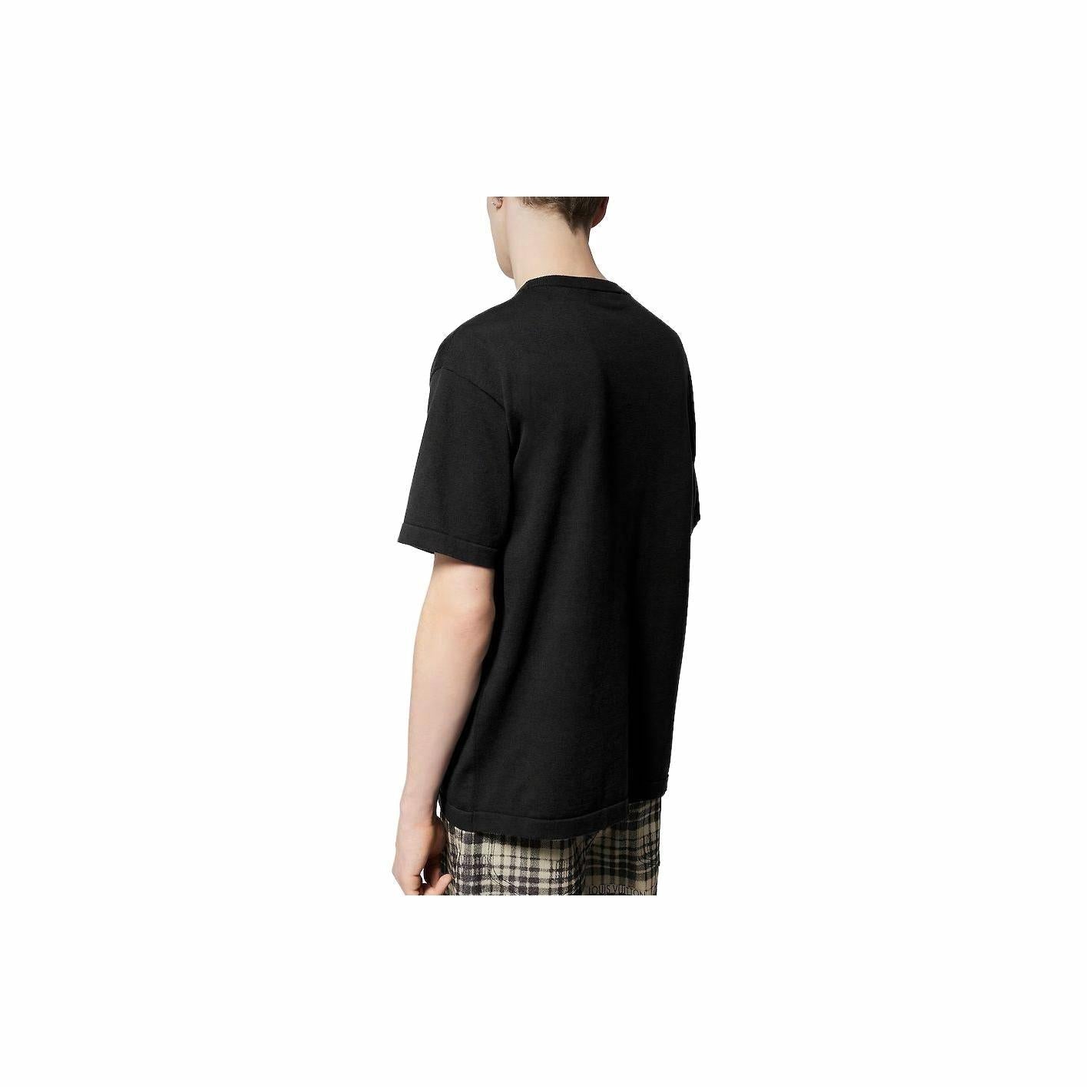 LV Kaos Logo Seri Huruf, Unisex, COD '-L-19