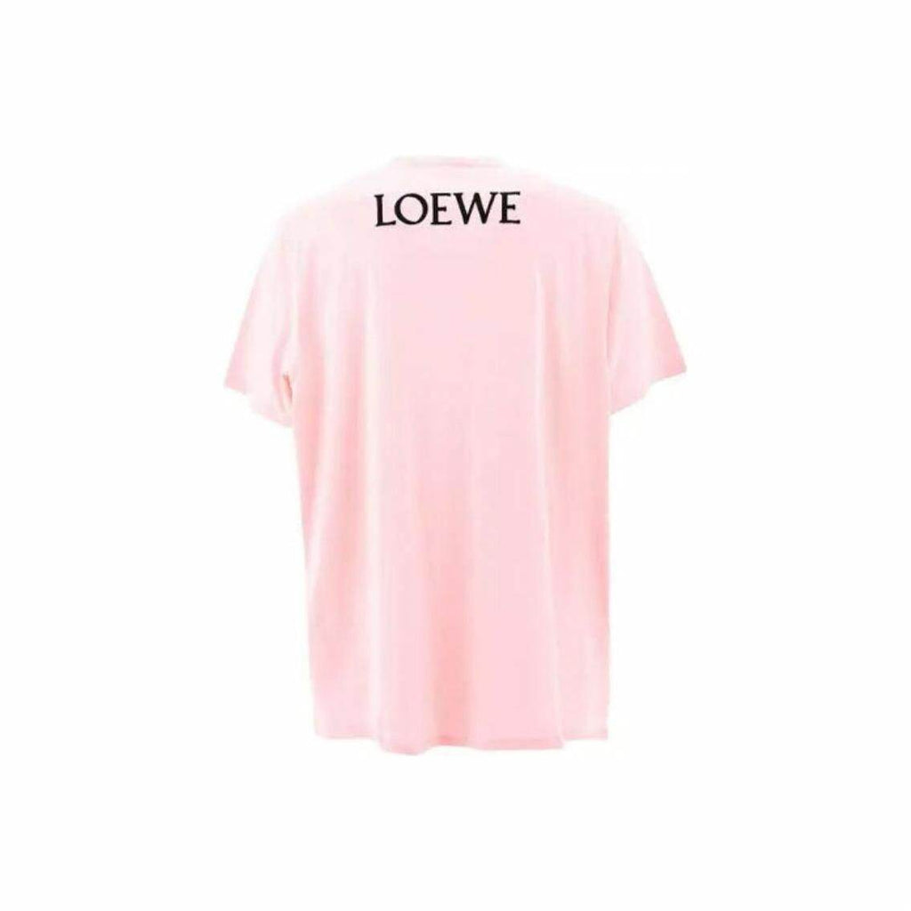 Kaos Pendek LOEWE dengan Motif Gambar/Cetak, Cocok untuk Pria dan Wanita -LE-22
