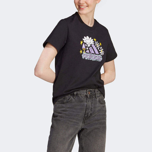 adidas Kaos Logo Seri Huruf, Unisex, COD '" AD-23