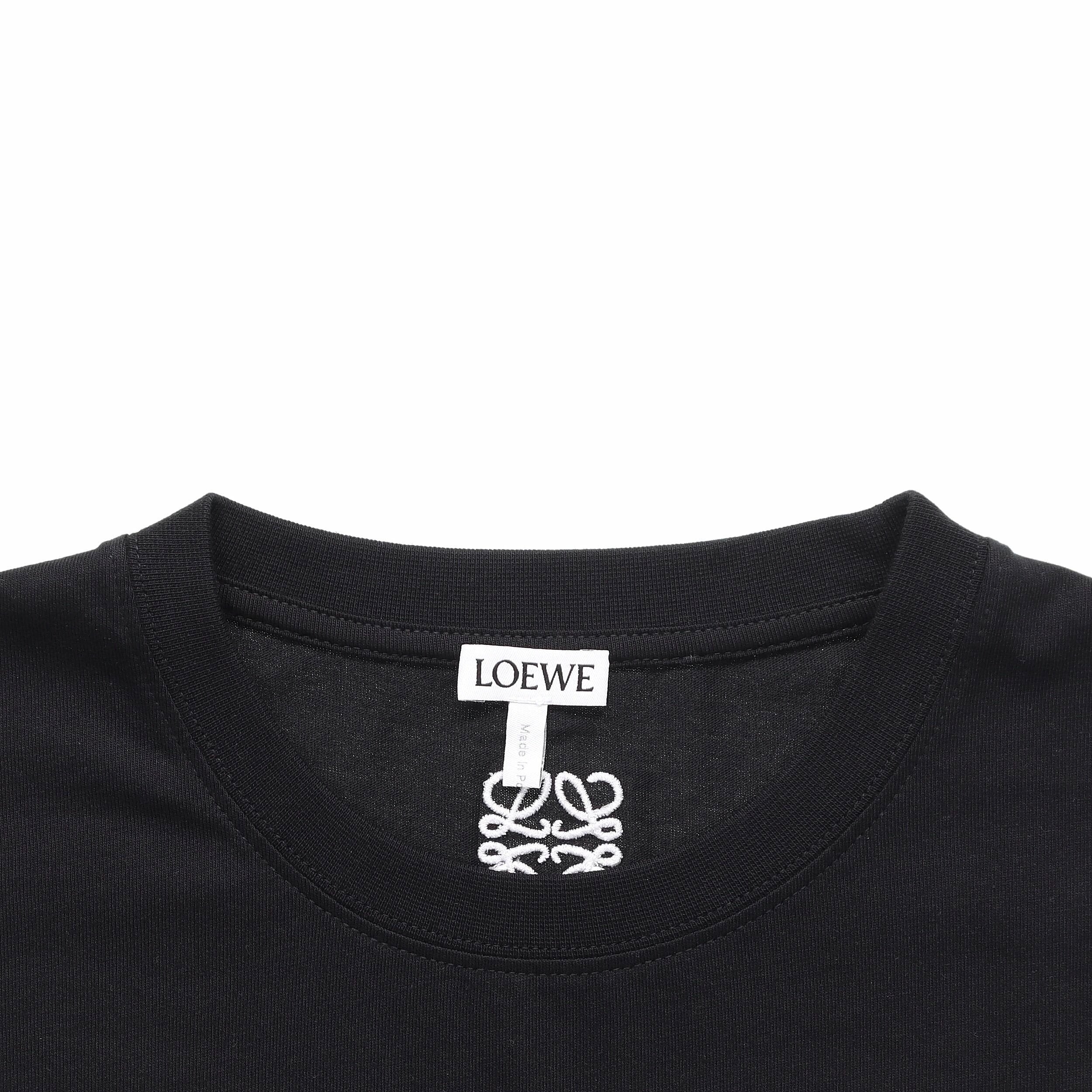 Kaos Pendek LOEWE dengan Motif Gambar/Cetak, Cocok untuk Pria dan Wanita -LE-20