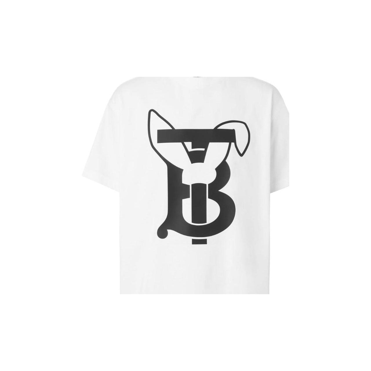 Burberry Kaos Logo Seri Huruf, Unisex, COD '"B-55