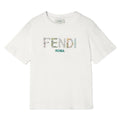 Kaos Pendek FENDI dengan Motif Gambar/Cetak, Cocok untuk Pria dan WanitaF-30
