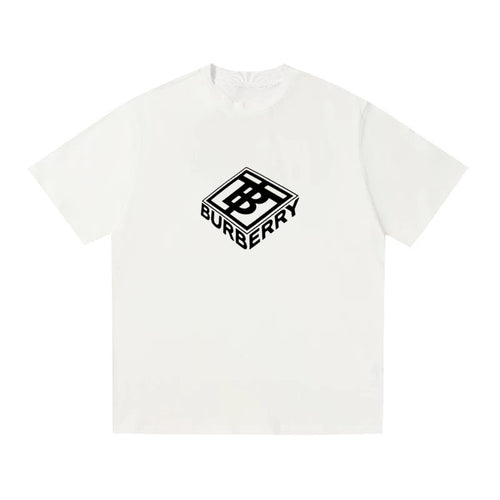 BURBERRY Kaos Logo Seri Huruf, Unisex, COD '"    '"  B-70