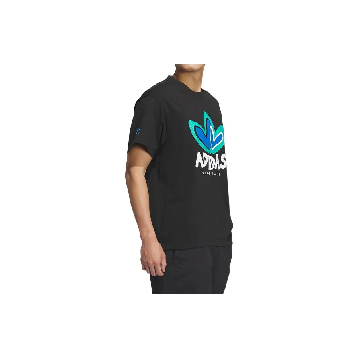 adidas Kaos Logo Seri Huruf, Unisex, COD '" AD-44