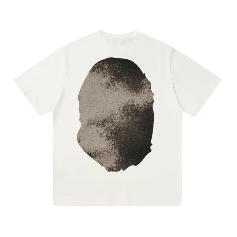 A BATHING APE Kaos Logo Seri Huruf, Unisex '"COD '"  AP-208