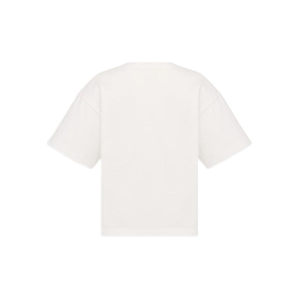 Kaos Pendek DIOR dengan Motif Gambar/Cetak, Cocok untuk Pria dan Wanita  -D-22