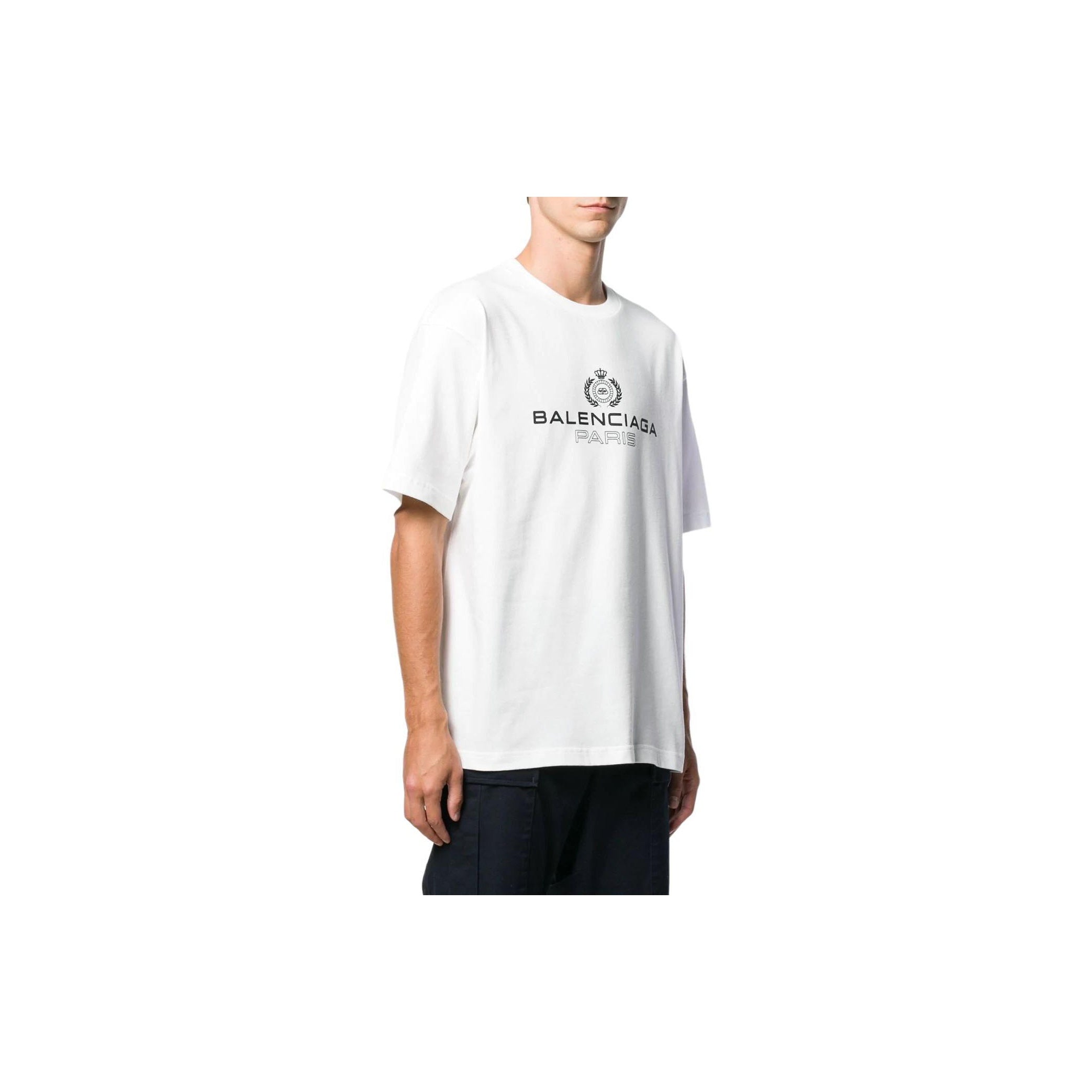 Kaos Pendek Balenciaga dengan Motif Gambar/Cetak, Cocok untuk Pria dan Wanita -BL-42