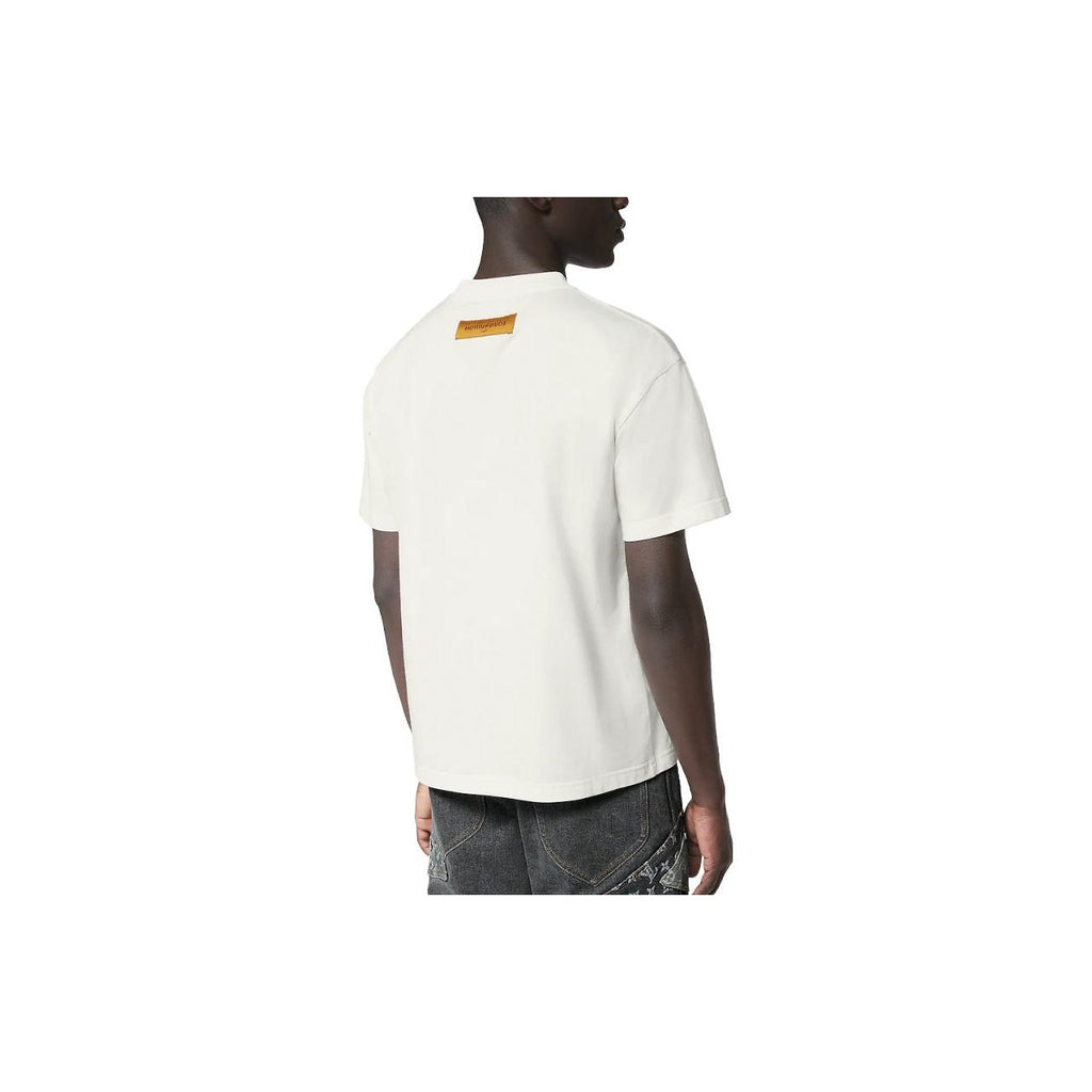 LV Kaos Logo Seri Huruf, Unisex, COD '-L-06