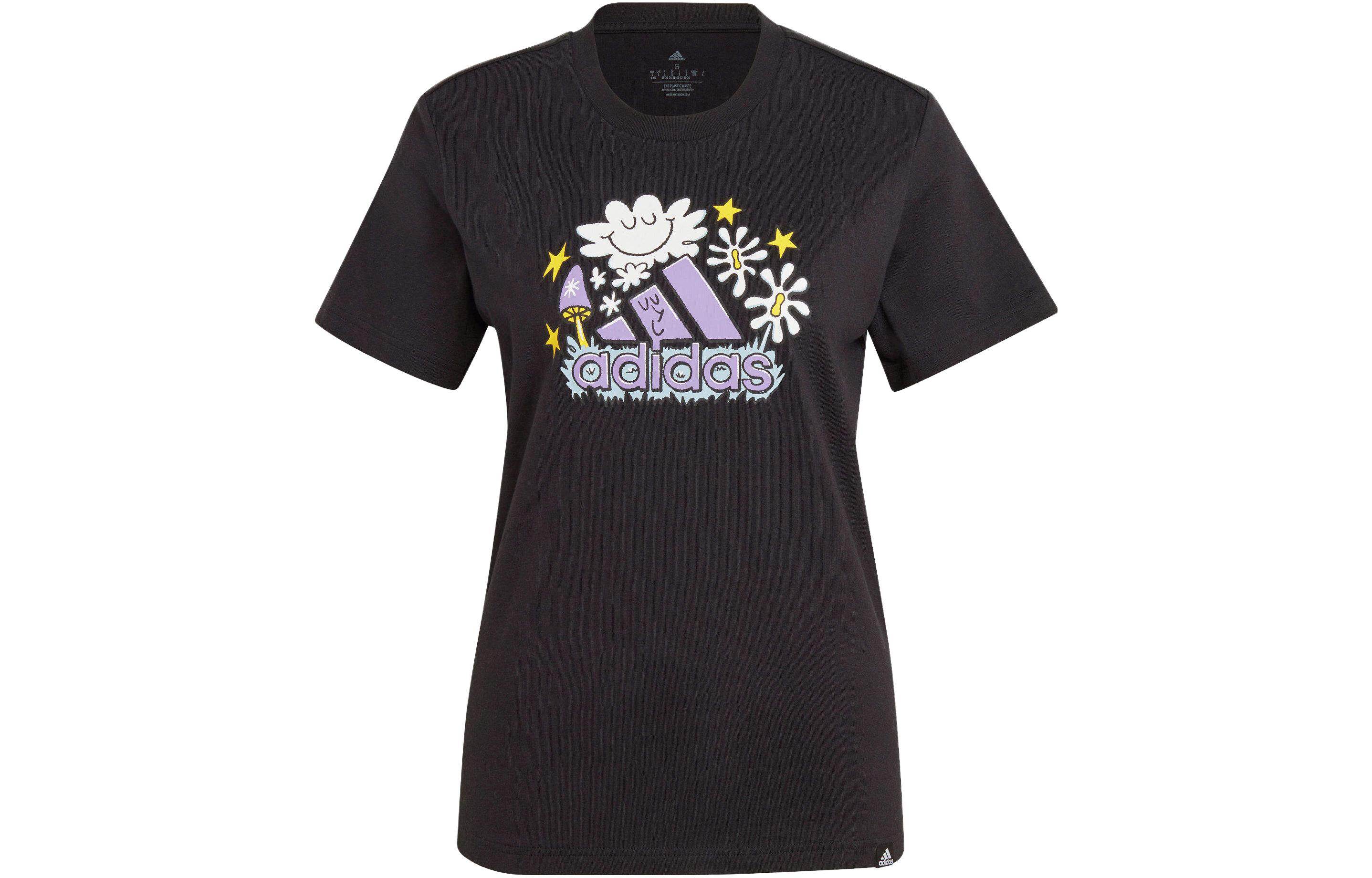 adidas Kaos Logo Seri Huruf, Unisex, COD '" AD-23
