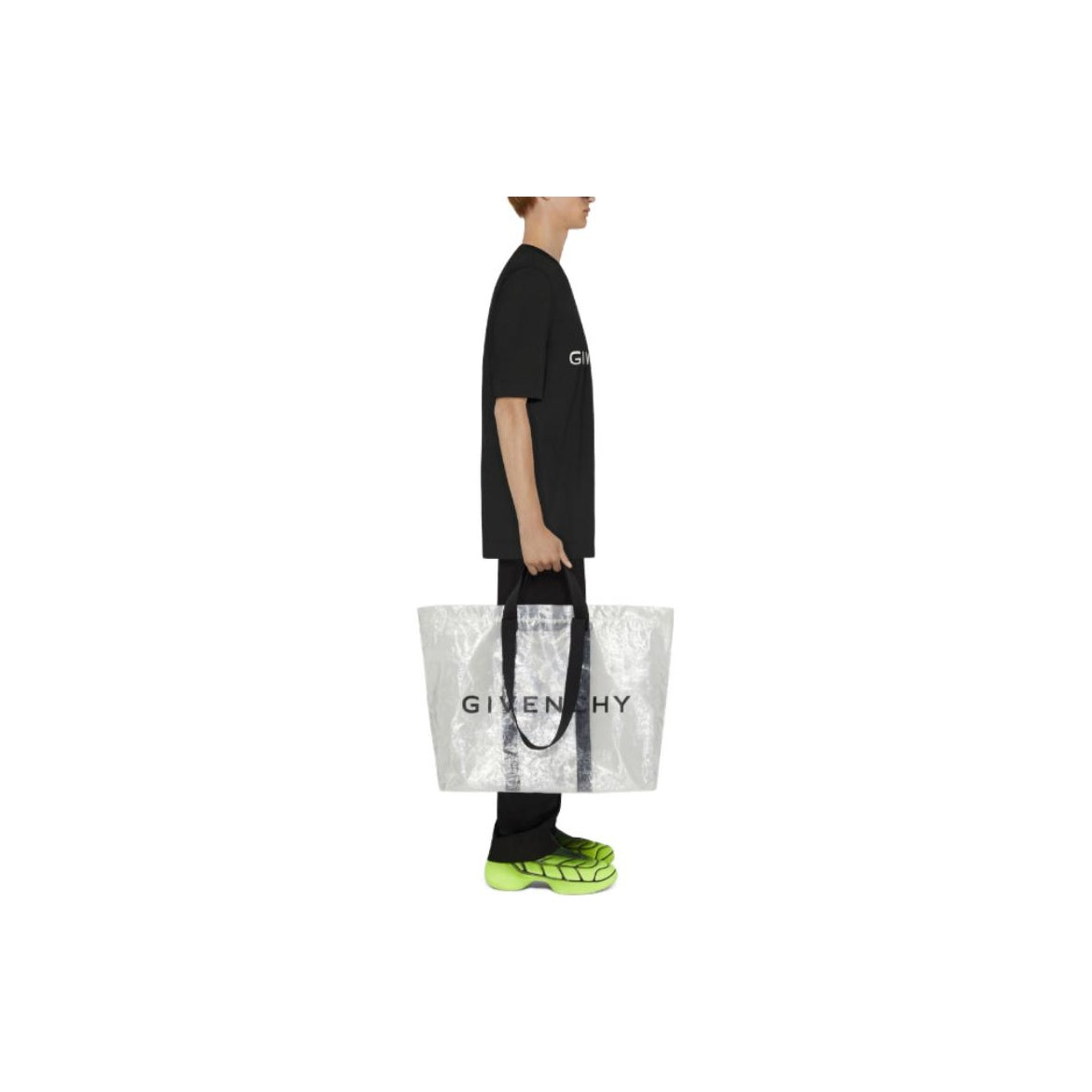 Kaos Givenchy Bermotif, Unisex -J-19