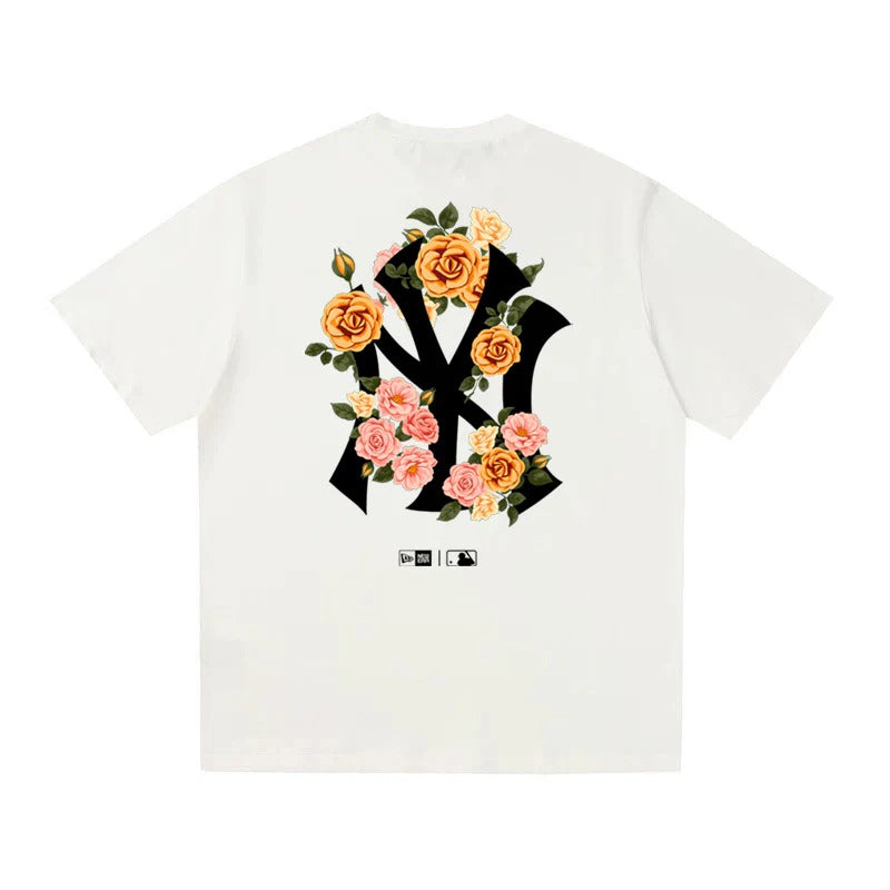 MLB Kaos Logo Seri Huruf, Unisex '"COD '" M-203 Ada 3 Pilihan Warna