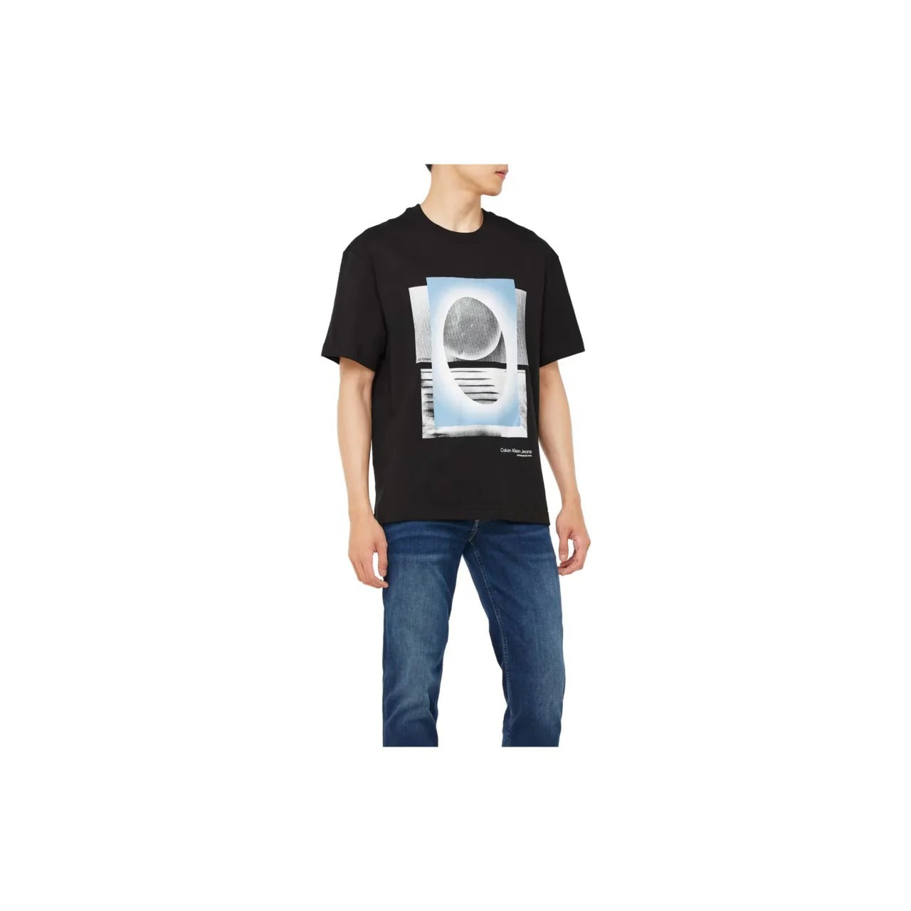 CK Kaos Logo Seri Huruf, Unisex '"COD '" K203