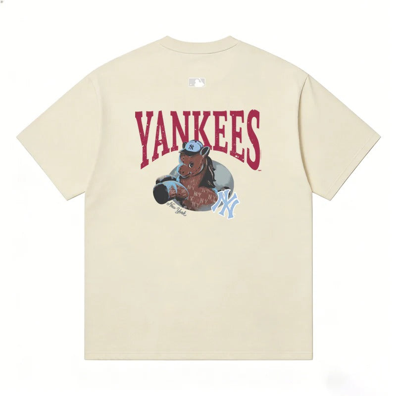 MLB Kaos Logo Seri Huruf, Unisex '"COD '" M-201 Ada 3 Pilihan Warna