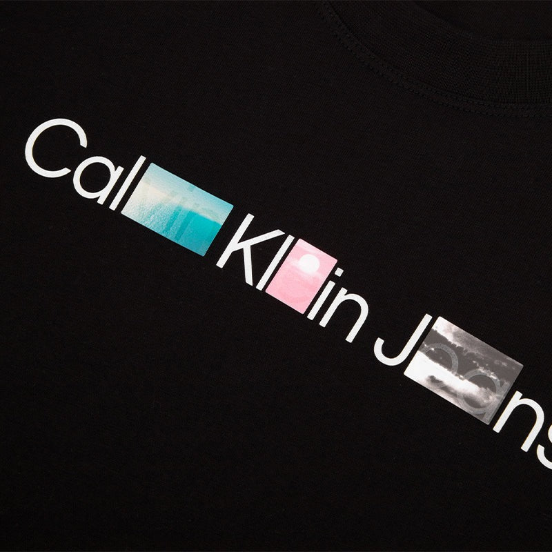 CK Kaos Logo Seri Huruf, Unisex '"COD '" K204
